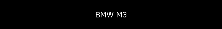 BMW M3