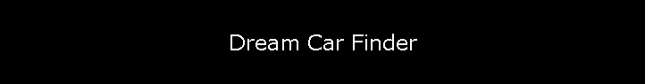 Dream Car Finder